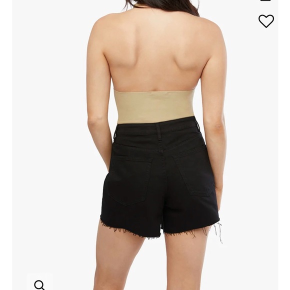 NWOT WeWoreWhat Halter Top in Oat Size Small - Picture 2 of 7